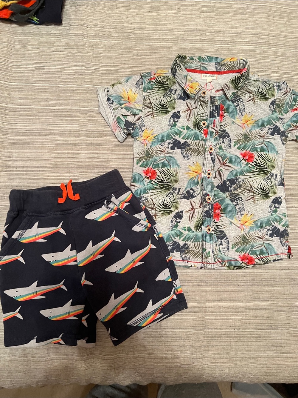 Frugi Shirt & Short Set